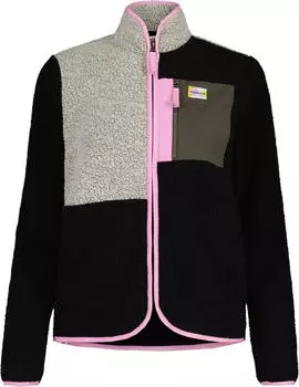 Maloja VallettaM Mountain Fleece Wolljacke schwarz