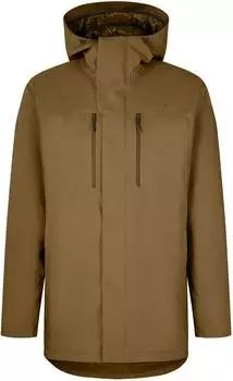 Nordisk Lauge Hardshell Daunenjacke dull gold brown/camel