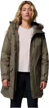 Columbia Suttle Mountain Long Insulated Jacket (1799751) stone green