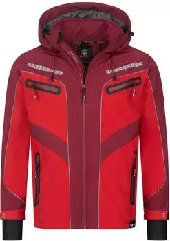 Rock Creek Softshell Jacke H-314 rot