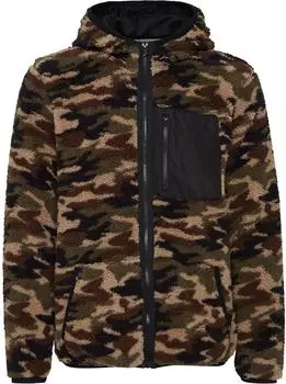 Solid Luki Fleecejacke Regular Fit (21300668) gr&uuml;n/mischfarben