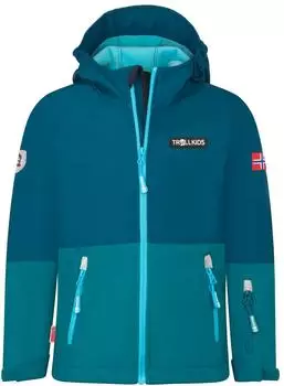 Trollkids Trollkids Skjorta Jacke (300-359-164) lagoon green