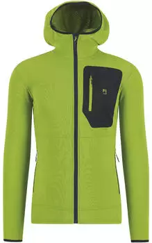 KARPOS Antermoia Hoodie Fleece Jacke acid lime/black