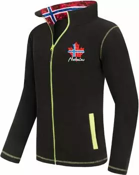 Nebulus Next Fleecejacke schwarz