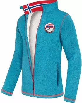 Nebulus Fallou Fleecejacke mit Full-Zip türkis