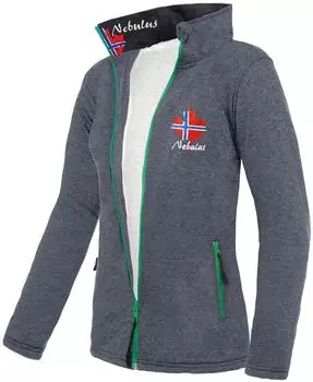 Nebulus Gap Fleecejacke mit Stehkragen navy