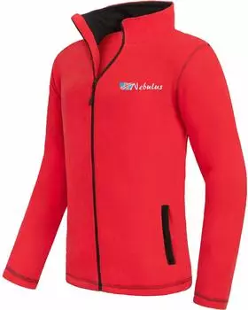 Nebulus Baltic Fleecejacke (P5444) rot