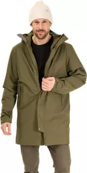 Bergans Oslo Urban Rain Shell Jacke Herren (3644-13655) gr&uuml;n