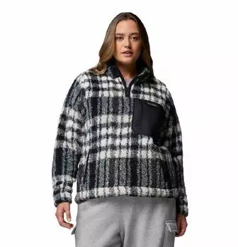 Columbia West Bend Fleece Pullover mit 1/4 Rei&szlig;verschluss (2085734) schwarz