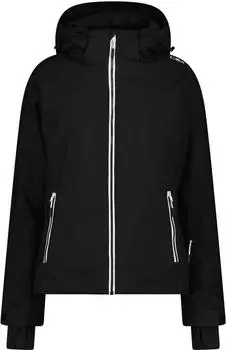 CMP Damen Jacke Fix Hood (34Z6516) schwarz/wei&szlig;