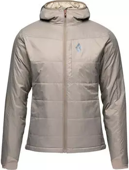 Black Diamond Solution Hoodie Jacke Walnuss