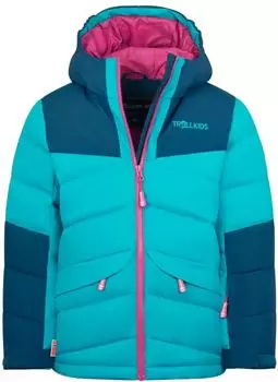 Trollkids Narvik Pro Jacke golden yellow/mystic blue