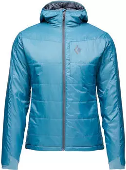 Black Diamond Solution Hoodie Jacke blau