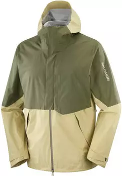 Salomon Outerpath Pro 2.5L Hardshelljacke (LC2643300) gr&uuml;n/hellgr&uuml;n/khaki