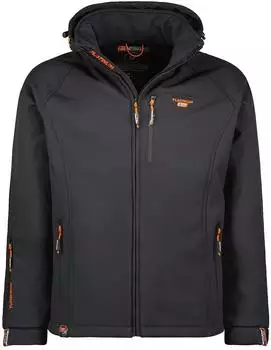 Geographical Norway Softshell Regen Sport Jacke (WR379H/GN) dunkelgrau