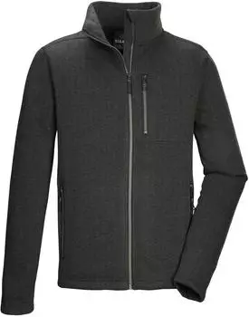 G.I.G.A. DX by Killtec GW 48 MN KNTFLC JCKT Strickfleecejacke mit Fischgrät-Optik (43657-000) schwarz