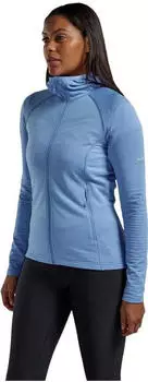 Montane Protium Lite Kapuzen-Fleecejacke (FPOLHCOR-19) blau/cornflower