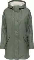 ONLY Funktionsmantel ONLSALLY RAINCOAT OTW NOOS mit Kapuze und...