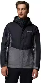 Columbia Pouring Adventure III Jacke schwarz/city grau