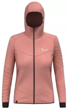 Salewa Sella Crevasse Kapuzenjacke Damen desert pink