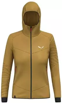 Salewa Sella Crevasse Kapuzenjacke Damen golden brown