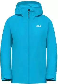 Jack Wolfskin Prelight 2.5L Backlength Jacket Women Wasserdichte Regenjacke mit Kapuze Damen blue empire blue (A63767_C0630)
