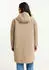 Jack Wolfskin Onera 2L Coat Women Wasserdichter Regenmantel mit Kapuze Damen beige oat (A65749_A0083)
