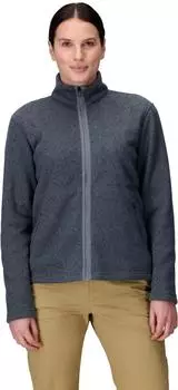 Marmot Wm's Drop Line Jacket Fleecejacke steel onyx heather/grau