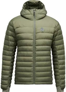 Black Diamond Access Down Hoodie Jacke oliv