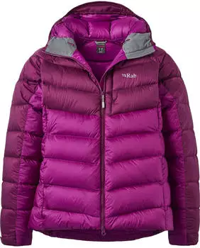 Rab Glaceon Pro Daunenjacke mulberry/plum