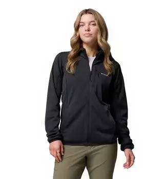 Columbia Essential Hike Grid Fleece Full Zip schwarz