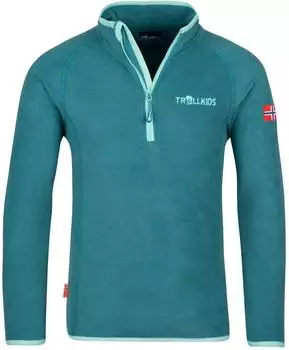 Trollkids Nordland Outdoor Funktionsshirt teal/aqua