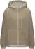 Elbsand Teddy Fleece Übergangsjacke mit verstellbarer Kapuze taupe