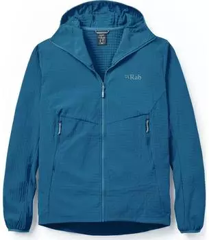 Rab Quantra Pro Hoody Fleecejacke (QWS-86-TMB) tempest blue