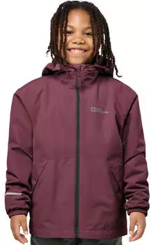 Jack Wolfskin Iceland 3in1 Jacket Kids purple amaranth – Drei Tragekombinationen für unterschiedliche Wetterbedingungen