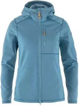 Fjällräven Women's Keb Fleece Hoodie dawn blue