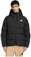 adidas Essentials Climawarm 3-Streifen Puffer Steppjacke mit Kapuze JM4165 - black XL