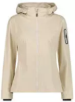 CMP 39A5016-P322-EU 42, CMP Light Softshell Damen Softshelljacke beige Gr&ouml;&szlig;e L