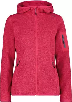 CMP Damen Fleece Jacke Fix Hood (3H19826) magenta-lighter/pink