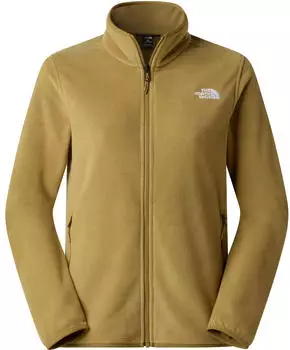 The North Face 100 Glacier Full Zip Fleece Damen (NF0A8D2F2EL) cedar/gr&uuml;n
