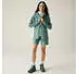 Regatta Bosfield Kapuzenjacke Regenjacke (RWW490) ivy moss ocean/grün