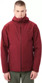 VAUDE Elope 3L Jacke (48537-007) carmine – VAUDE Elope 3L Jacke (48537-007) carmine – durchdachte Taschenorganisation für jede Tour