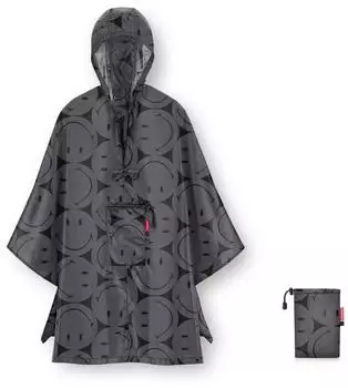 Reisenthel Mini Maxi Poncho smiley grey