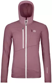 Ortovox Fleece Grid Hoody W (87204) dusk rose