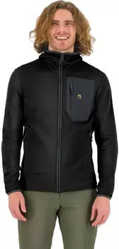 KARPOS Antermoia Hoodie Fleece Jacke black/woodland gray