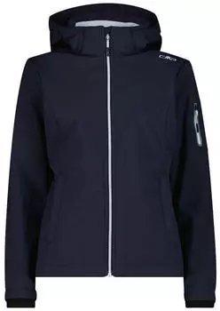 CMP Softshell Jacket Zip Hood Women (39A5006) b.blue-sky blue