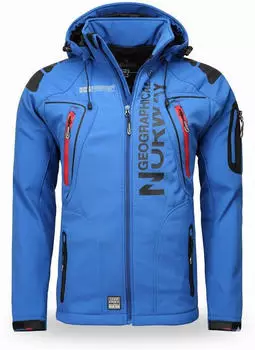 Geographical Norway Tangata Softshell Jacke blau