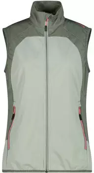 CMP Ultraleichte Softshell-Weste für Damen (36A5126) pistacchio