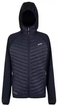 Regatta Andreson Hybrid Jacket Padded Lightweight Stretch Winter Layer Top (RMN311) blau