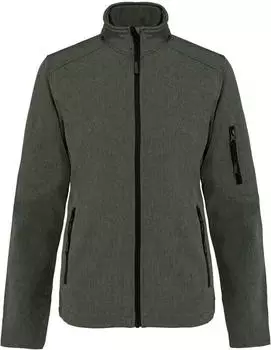 Kariban K400 Softshell-Jacke marl green